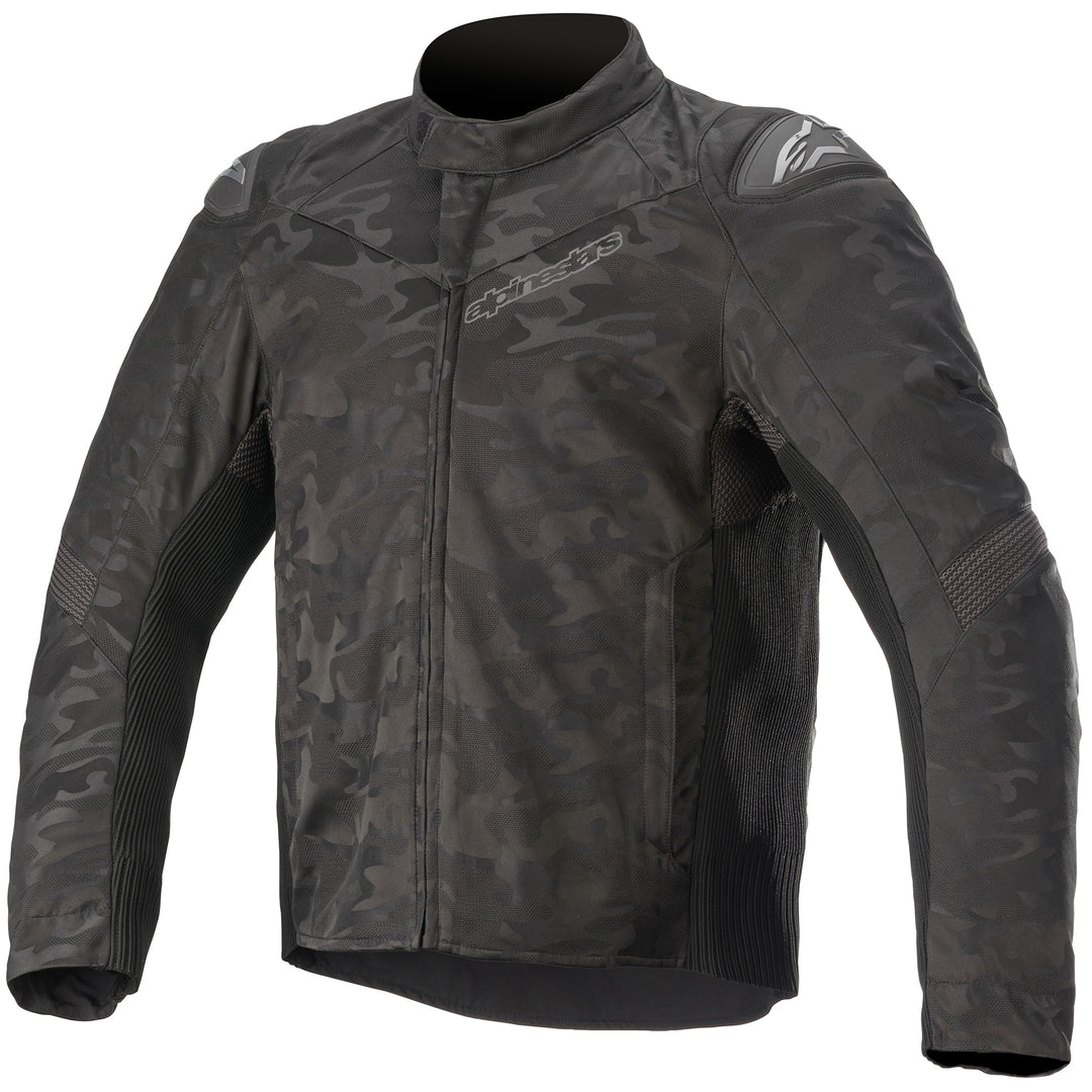 Alpinestars T SP-5 Rideknit Jacket Black Camo - Front View