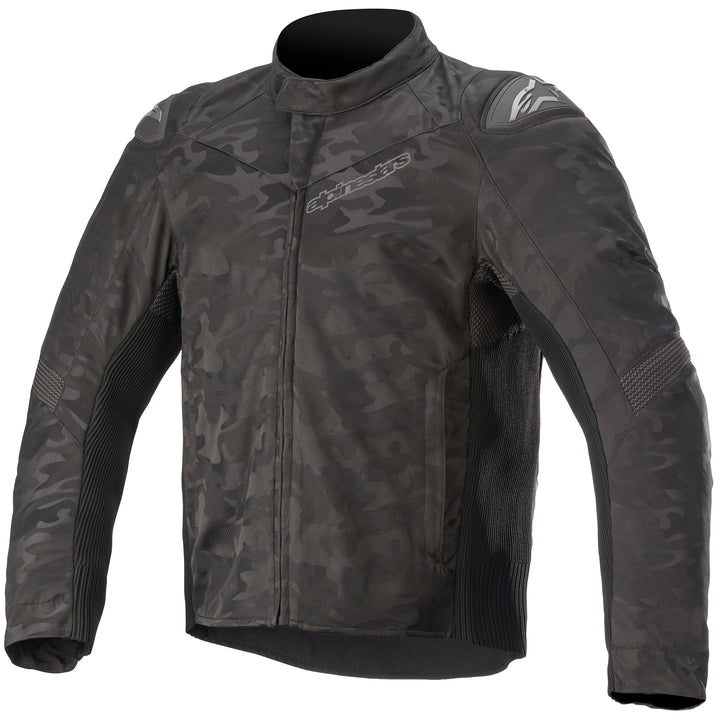 Alpinestars T SP-5 Rideknit Jacket Black Camo - Front View
