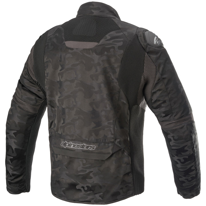 Alpinestars T SP-5 Rideknit Jacket Black Camo - Rear View