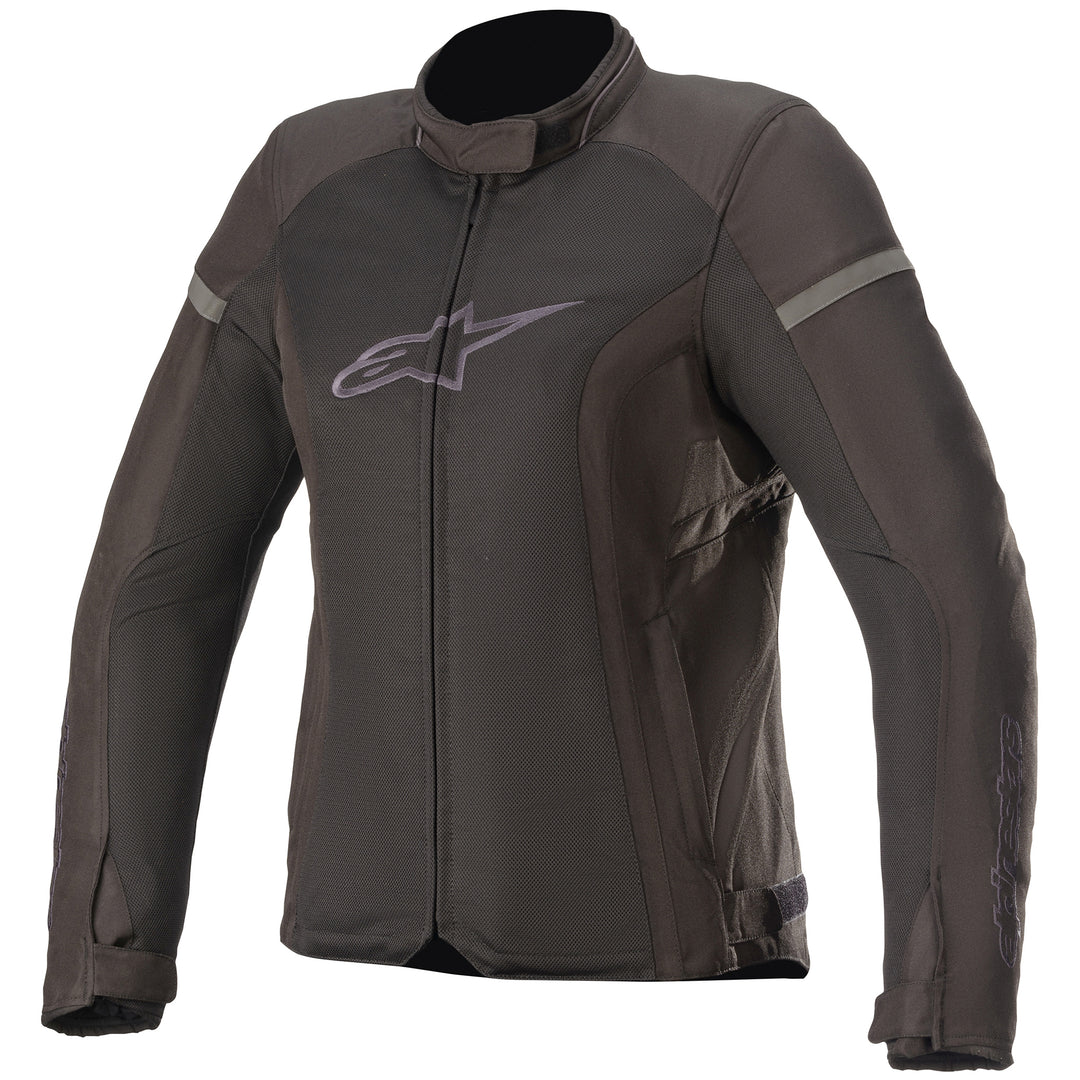 Alpinestars Stella T-Kira v2 Air Jacket Black/Tar Gray - Front View