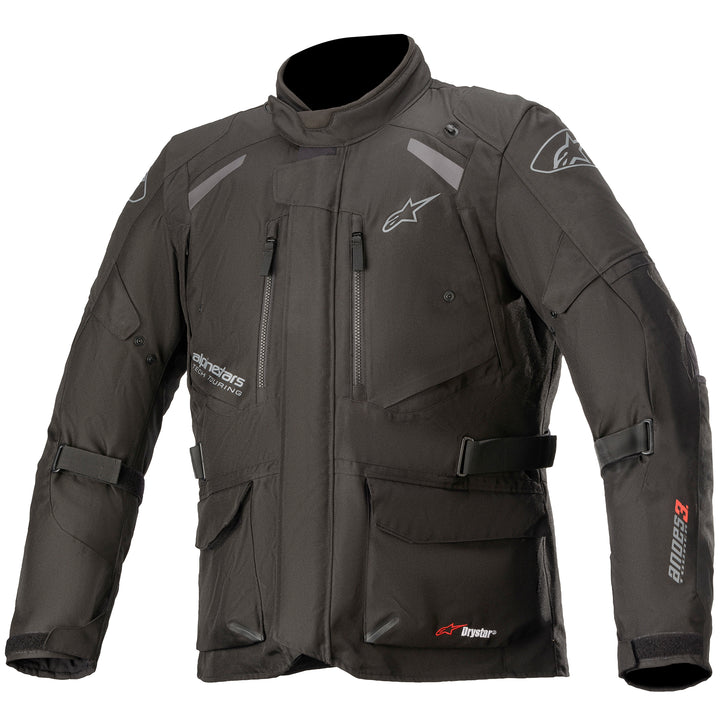 Alpinestars Andes v3 Drystar Jacket Black - Front View