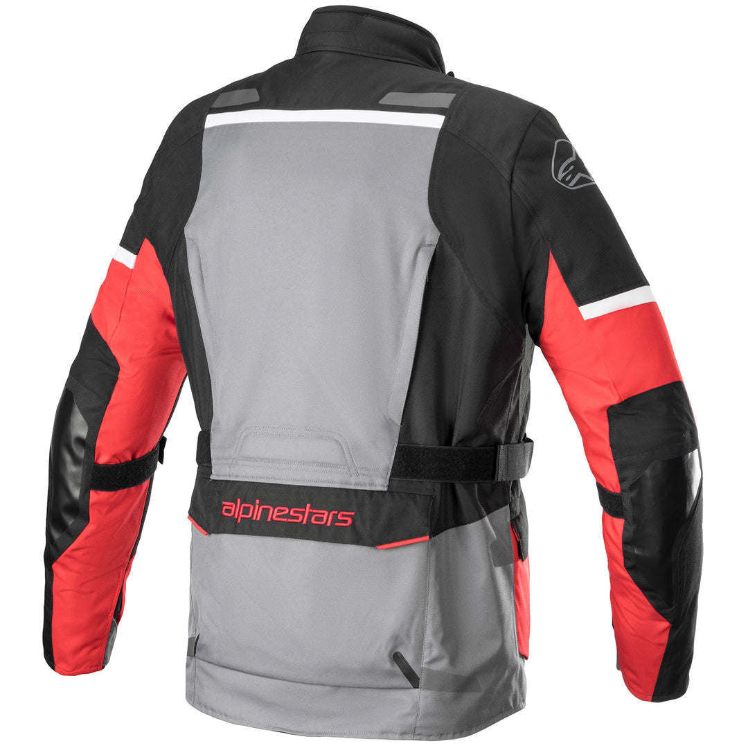 Alpinestars Andes v3 Drystar Jacket Dark Gray/Black/Bright Red - Rear View