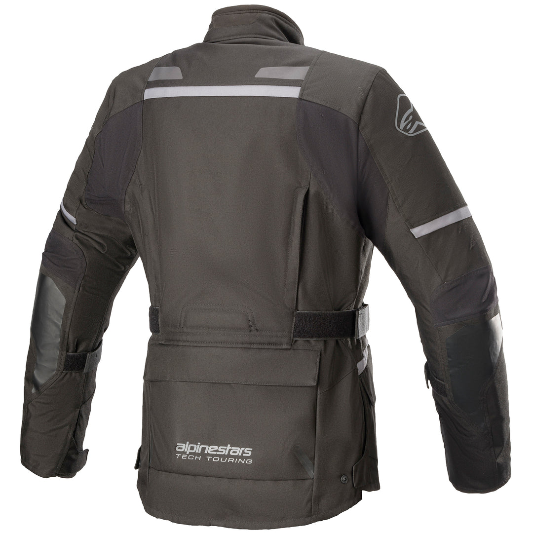 Alpinestars Stella Andes v3 Drystar Jacket Black/Dark Gray - Rear View