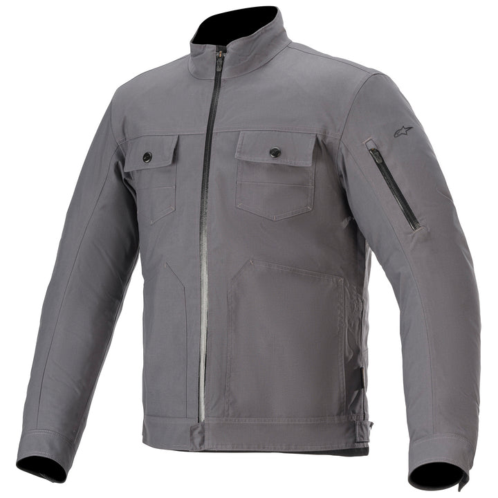 Alpinestars Solano Jacket Melange Charcoal - Front View