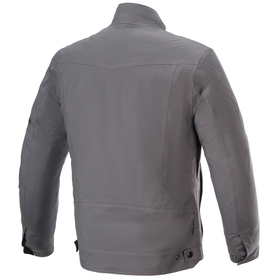 Alpinestars Solano Jacket Melange Charcoal - Rear View