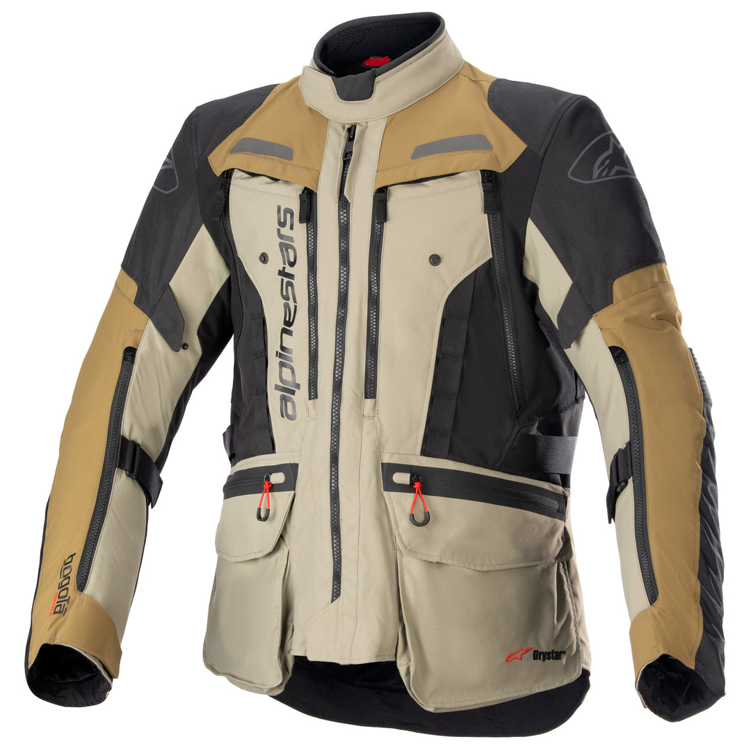 Alpinestars Bogota Pro Drystar Jacket Military Olive - Front View