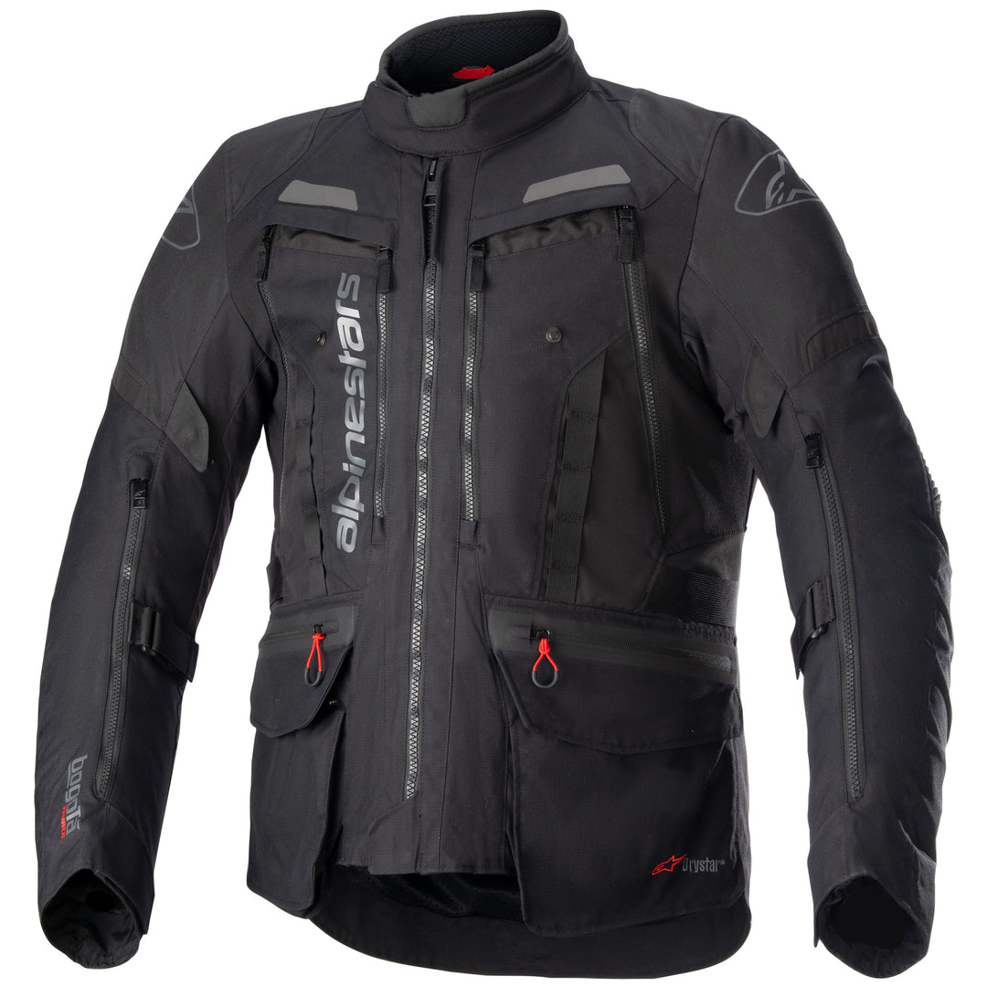 Alpinestars Bogota Pro Drystar Jacket Black/Black - Front View