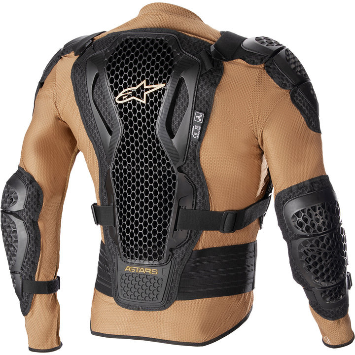 Alpinestars Bionic Action V2 Protection Jacket Camel/Black - Rear View