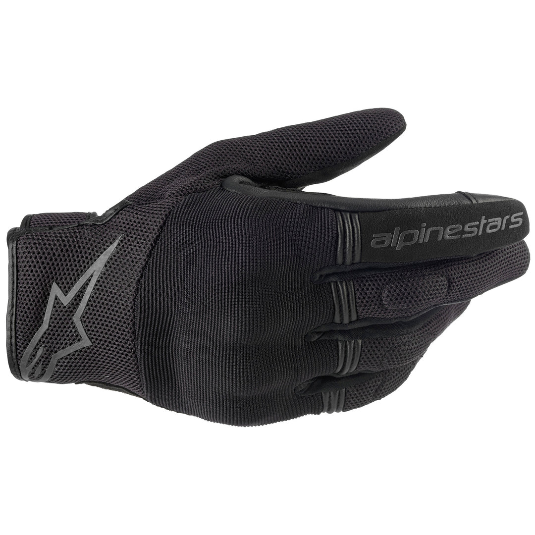 Alpinestars Copper Glove Black - Back of Hand View