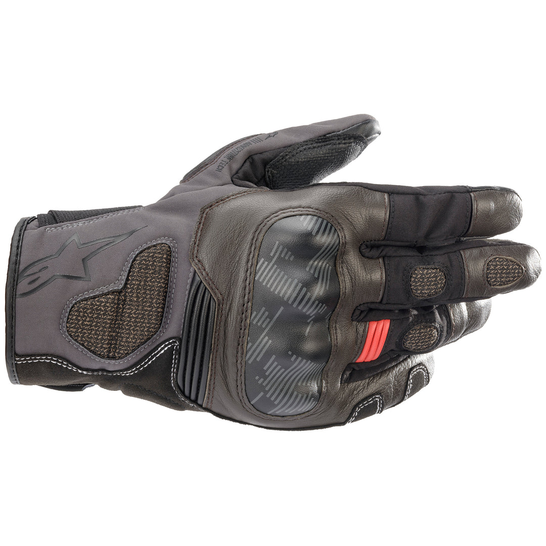 Alpinestars Corozal v2 Drystar Glove Black/Brown/Dark Gray - Back of Hand View