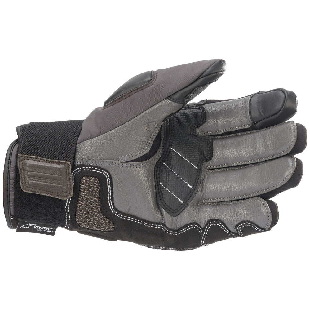 Alpinestars Corozal v2 Drystar Glove Black/Brown/Dark Gray - Palm View