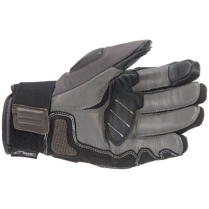 Alpinestars Corozal v2 Drystar Glove Black/Brown/Dark Gray - Palm View