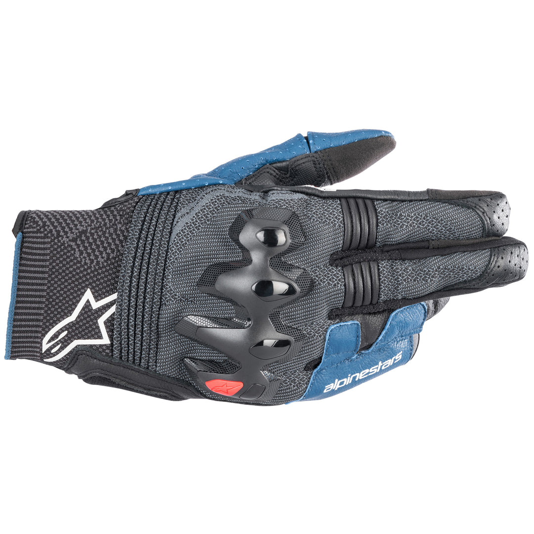 Alpinestars Morph Sport Gloves Black/Blue - Back of Hand View