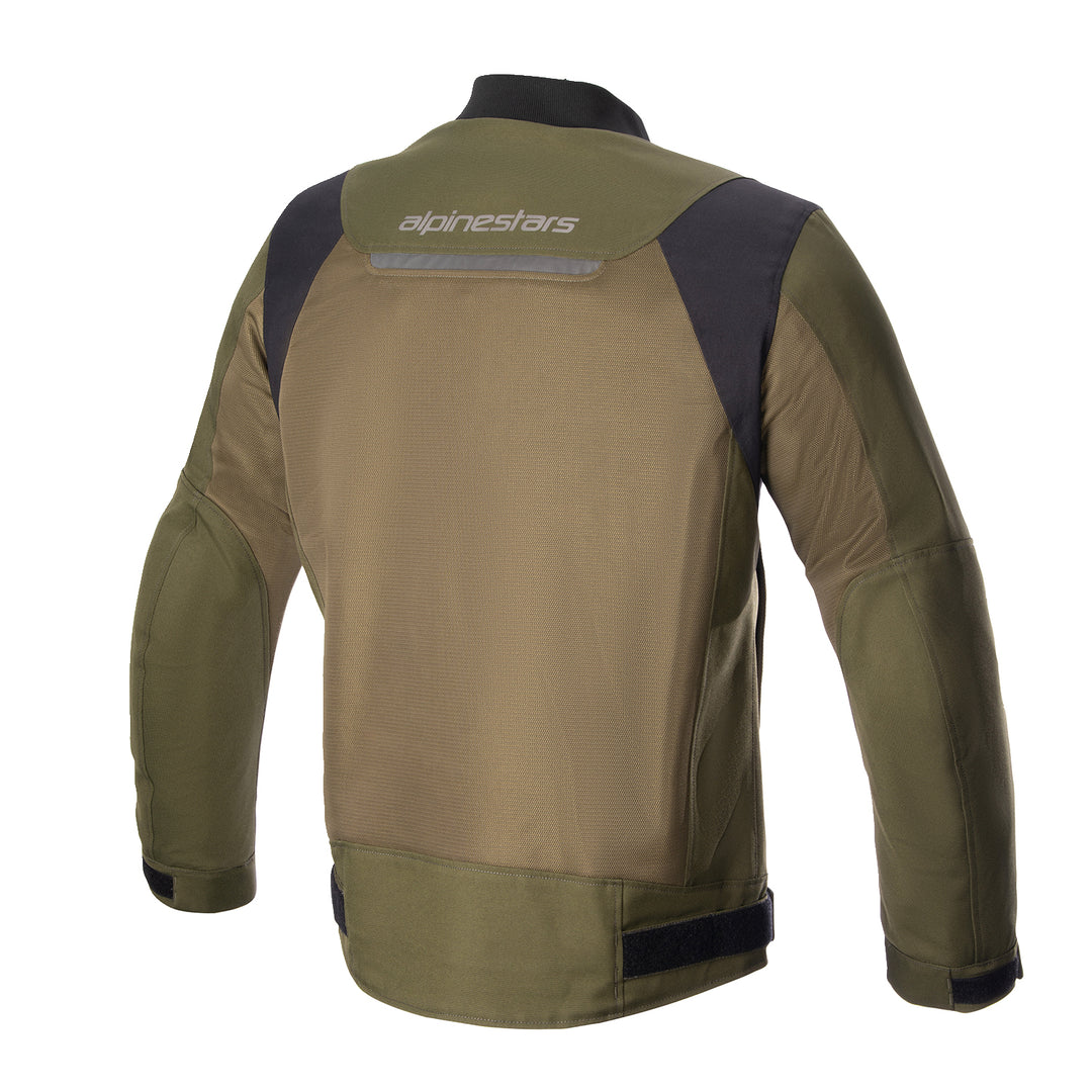 Alpinestars Luc v2 Air Jacket Green - Rear View