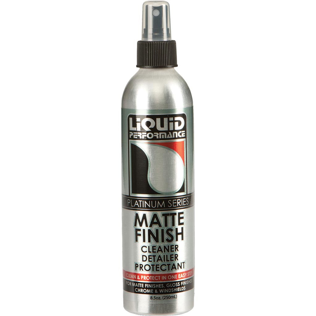 Liquid Performance Matte Cleaner & Detailer - Front View of Bottle