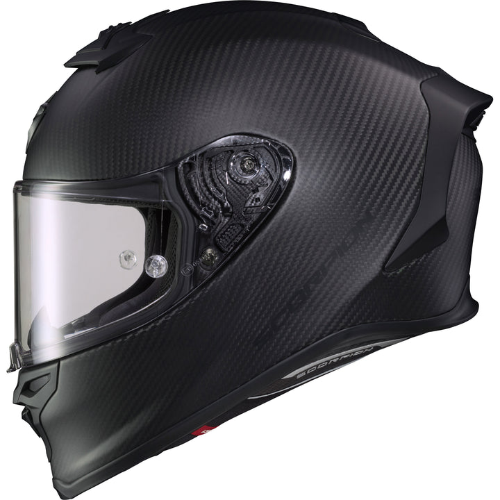 SCORPION EXO EXO-R1 Air Carbon Helmet Matte Black - Side View