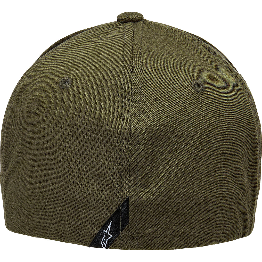 Alpinestars Ageless Curve Hat Military/Black - Rear View