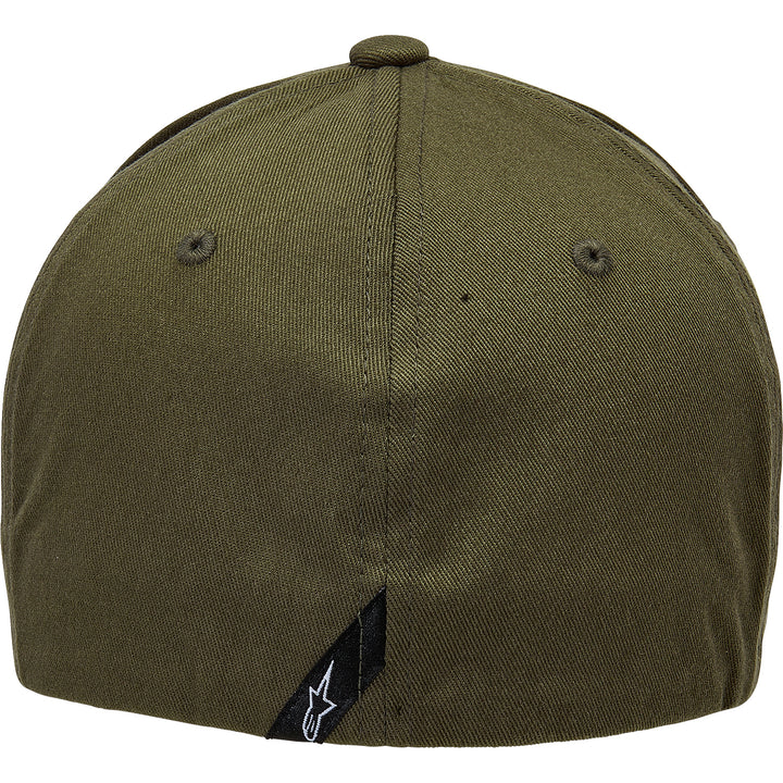 Alpinestars Ageless Curve Hat Military/Black - Rear View