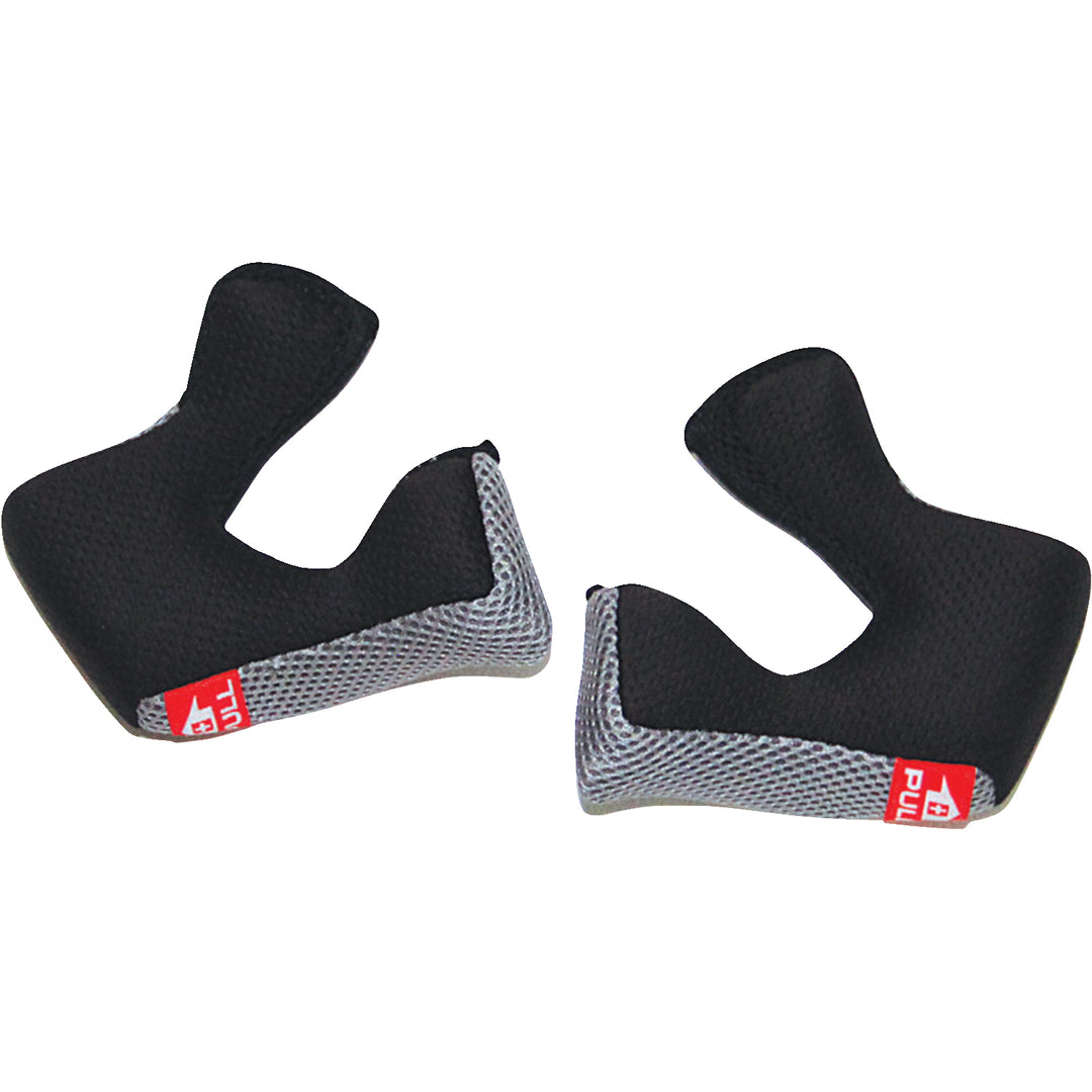 6D Helmets ATR-1 Helmet Cheek Pads - Side View of Pair