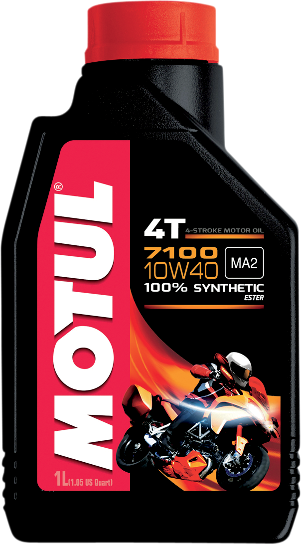 MOTUL 7100 4T Synthetic Motorcycle Oil - 10W-40 - 1L