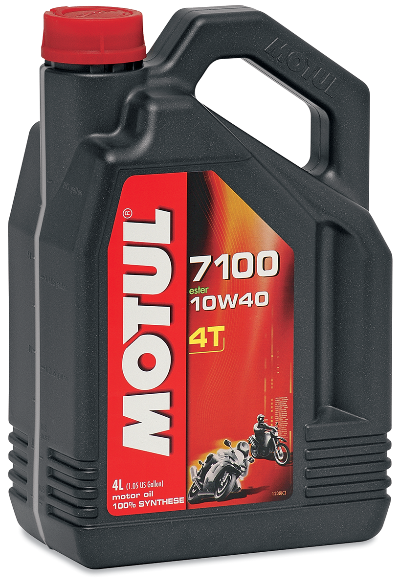 MOTUL 7100 4T Synthetic Motorcycle Oil - 10W-40 - 4Liters