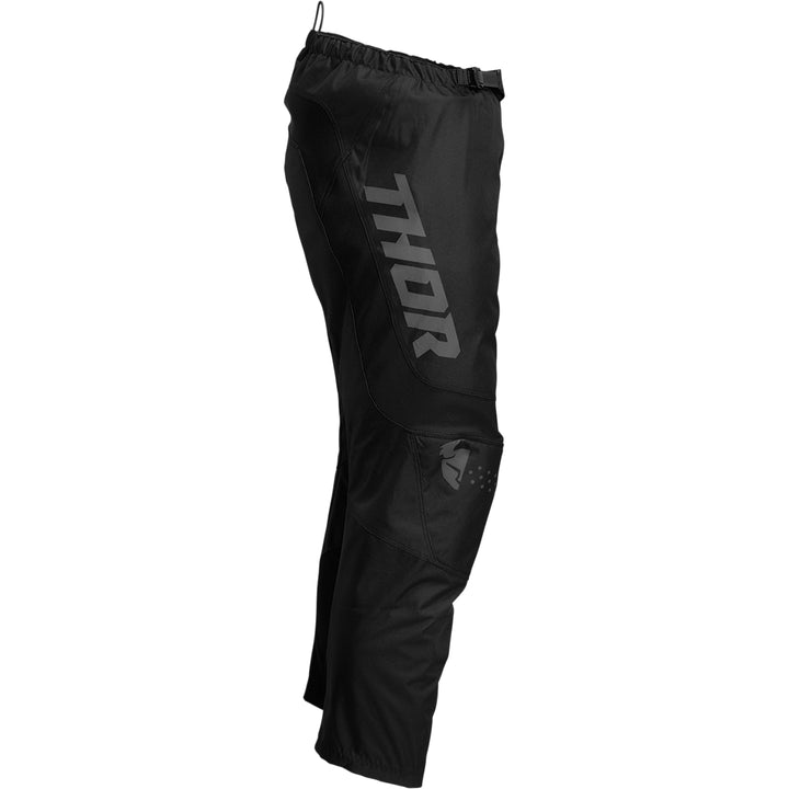 THOR Youth Sector Minimal Pants Black - Side View