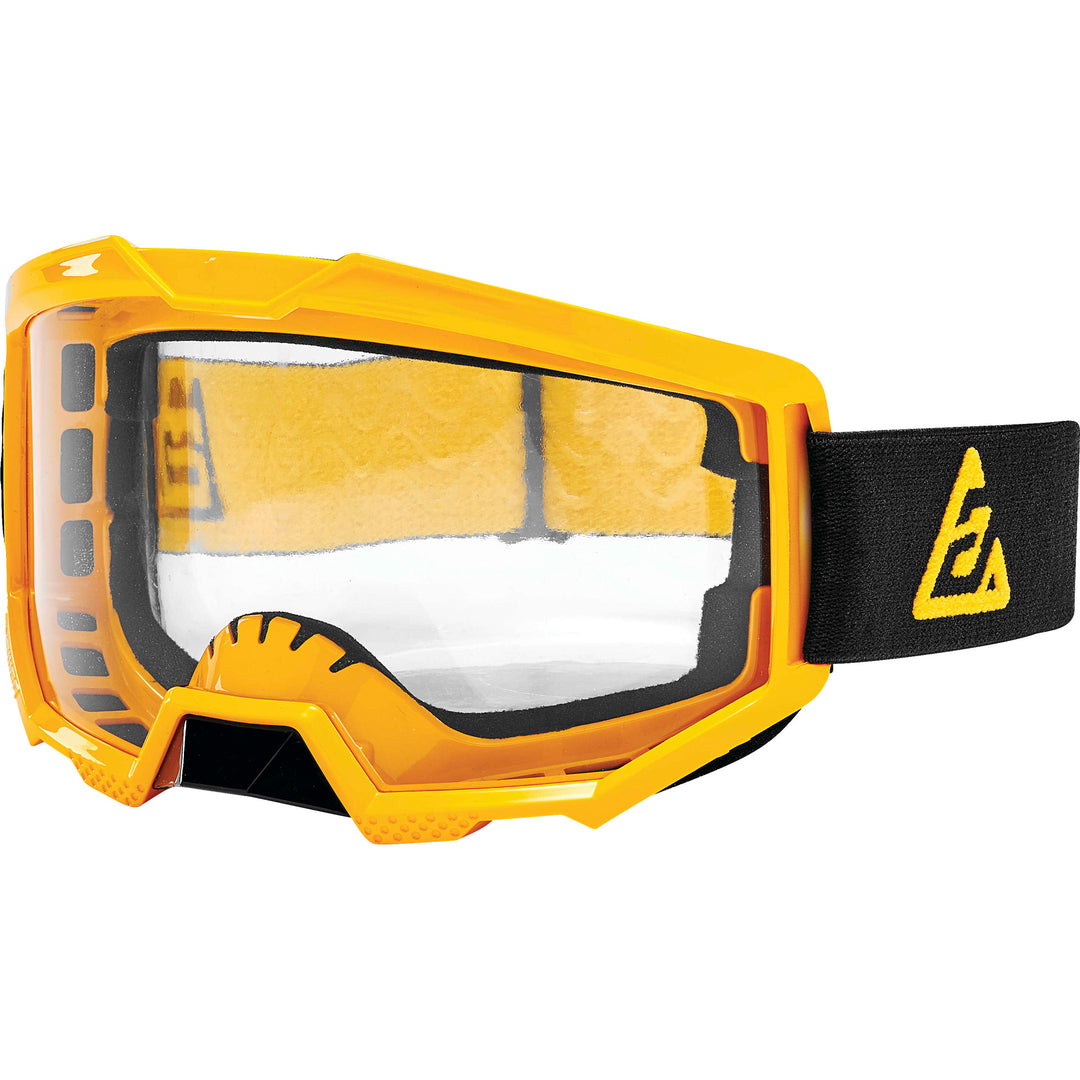 Answer Racing Apex 1 Goggle Black - Front Side View