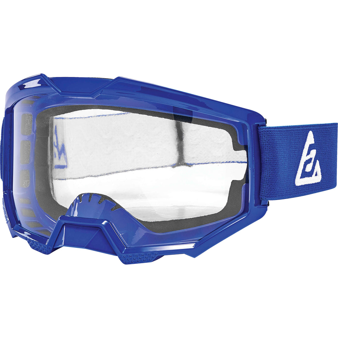 Answer Racing Apex 1 Goggle Reflex/White - Front Side View