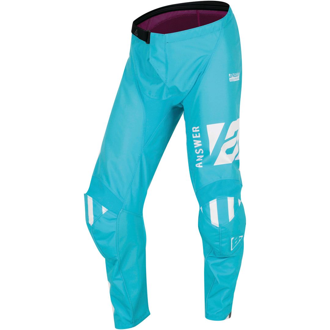 Answer Racing Youth Syncron Merge Pant Astana/White - Front View