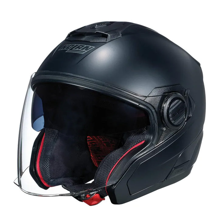 Can-Am N40-5 Jet Helmet (DOT) Matte Black - Front Side View