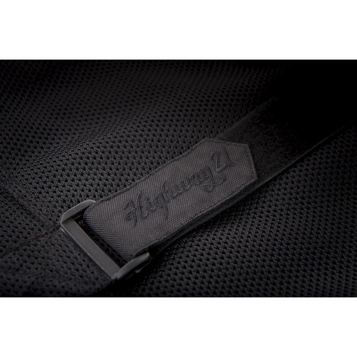 Highway 21 AIRA Women's Jacket Black - Close-Up of Waist Adjuster Strap