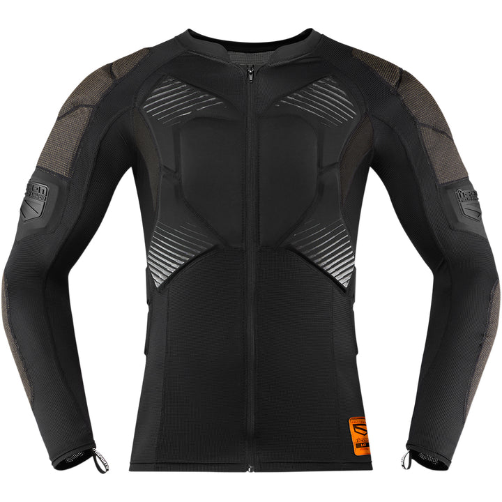ICON Field Armor™ Compression Shirt Black - Front View