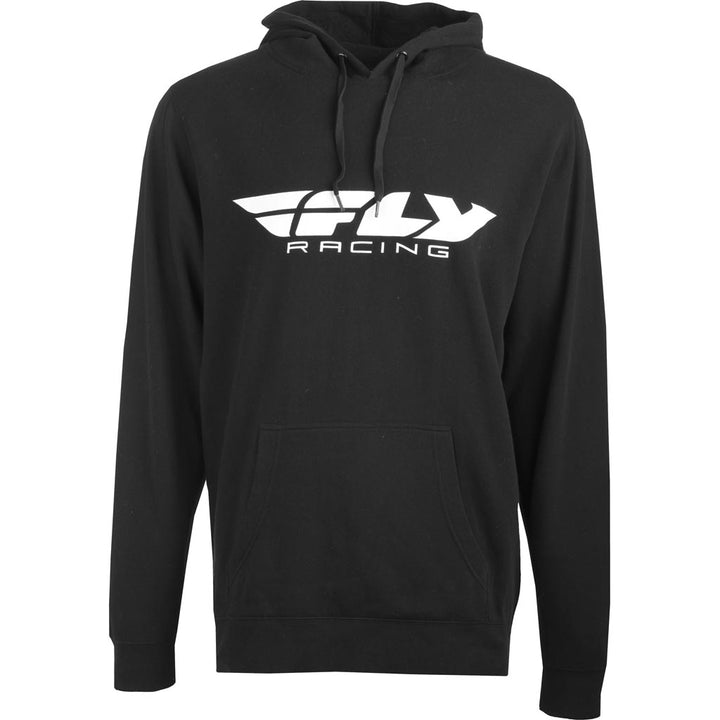 Fly Racing Corporate Hoodie Black - Front View