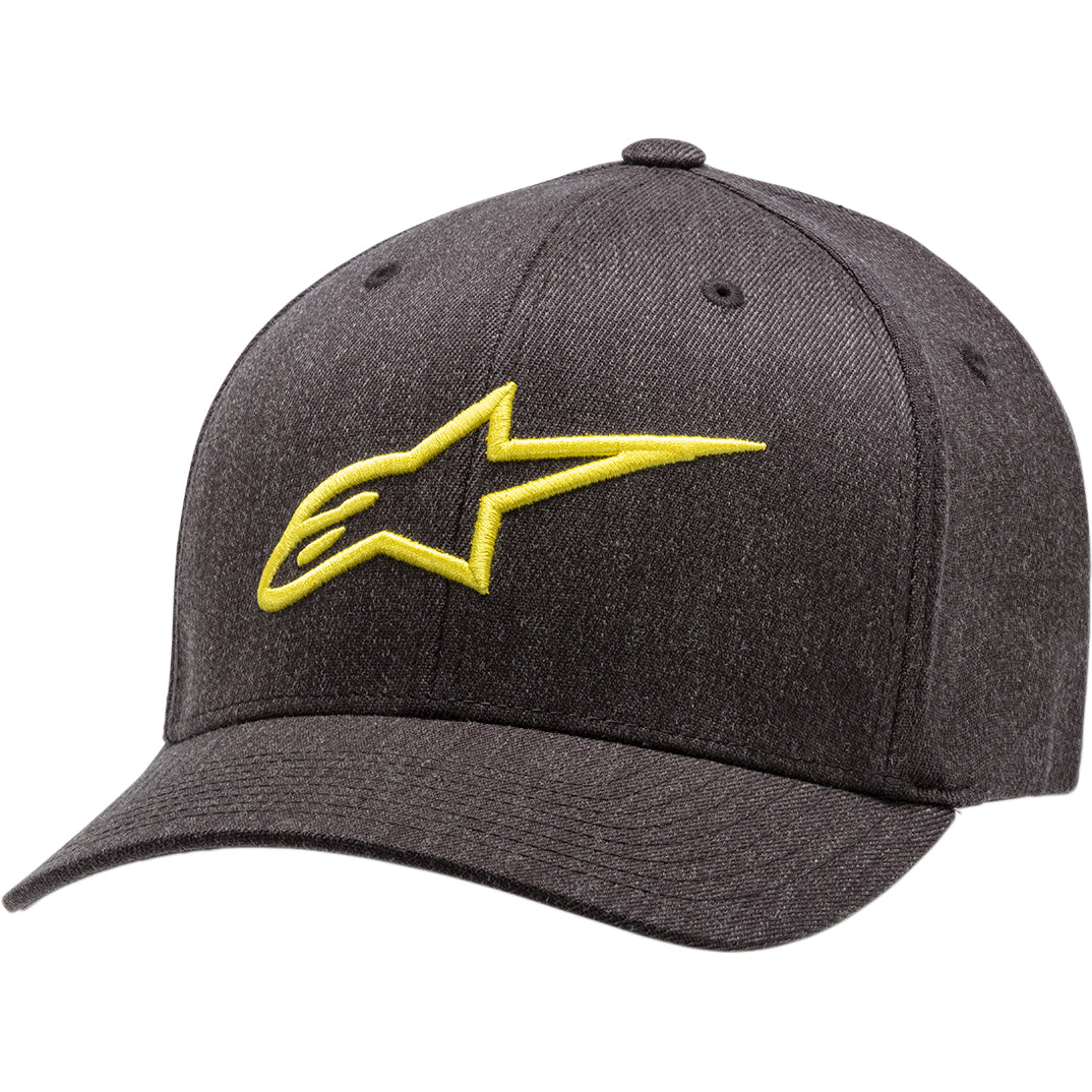 Alpinestars Ageless Curve Hat Vis Yellow - Front Side View
