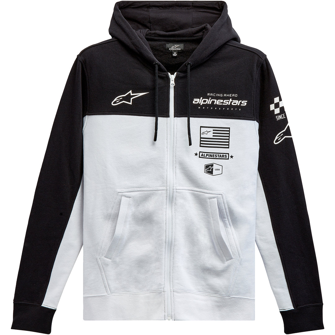 Alpinestars H Block Hoodie Black/White - Front View