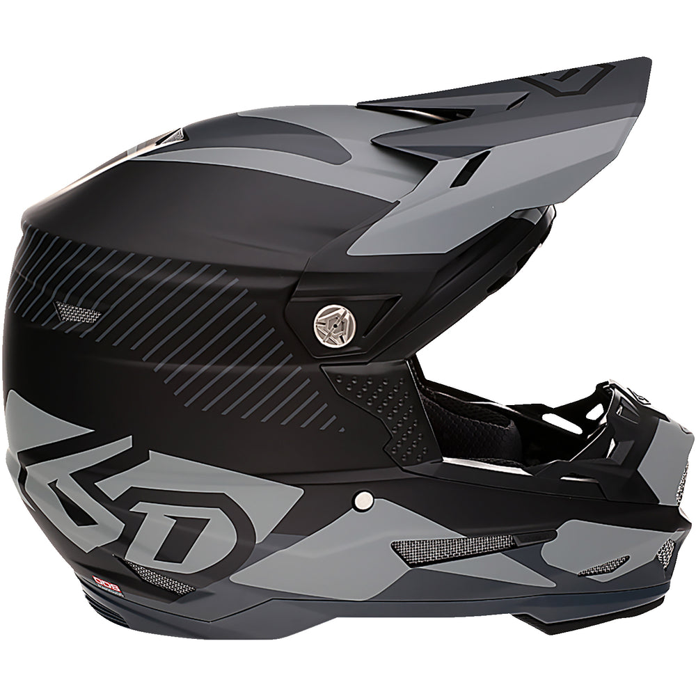 6D Helmets ATR-2 Fusion Helmet Black - Right Side View