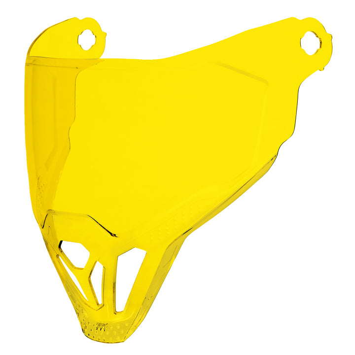 ICON Airflite™ Helmet 22.06 ForceShield™ Yellow - Front Side View
