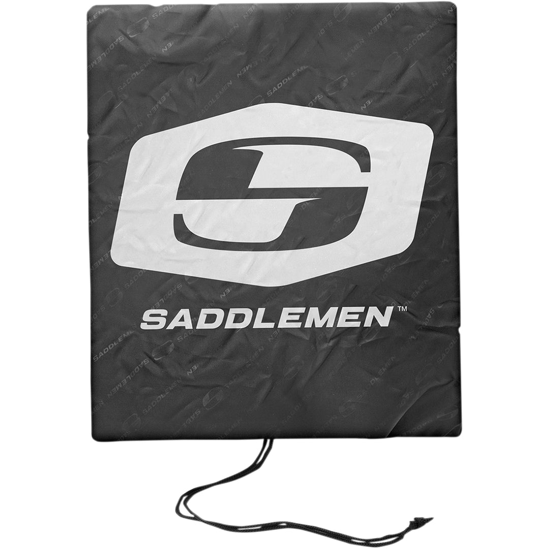 SADDLEMEN TS1450R Tactical Tunnel Bag - Flat View of Rain Cover