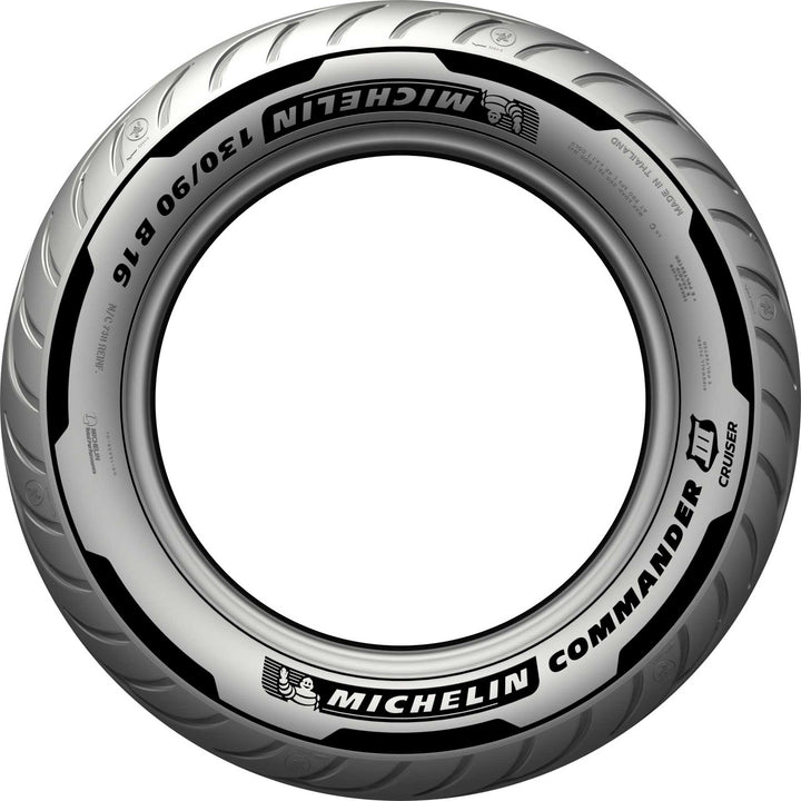 Michelin Commander III Cruiser Tire Front - Side View