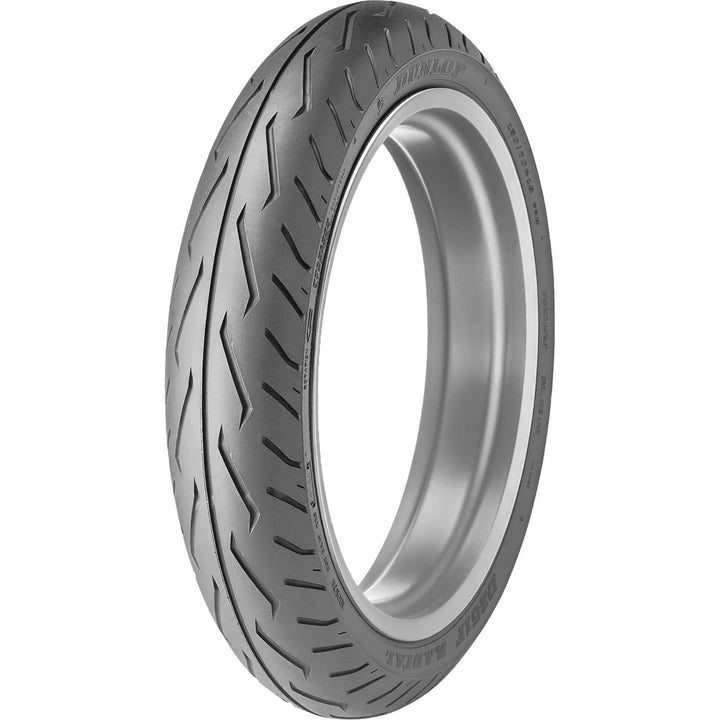Dunlop D251 Tire Front - Angled Side View