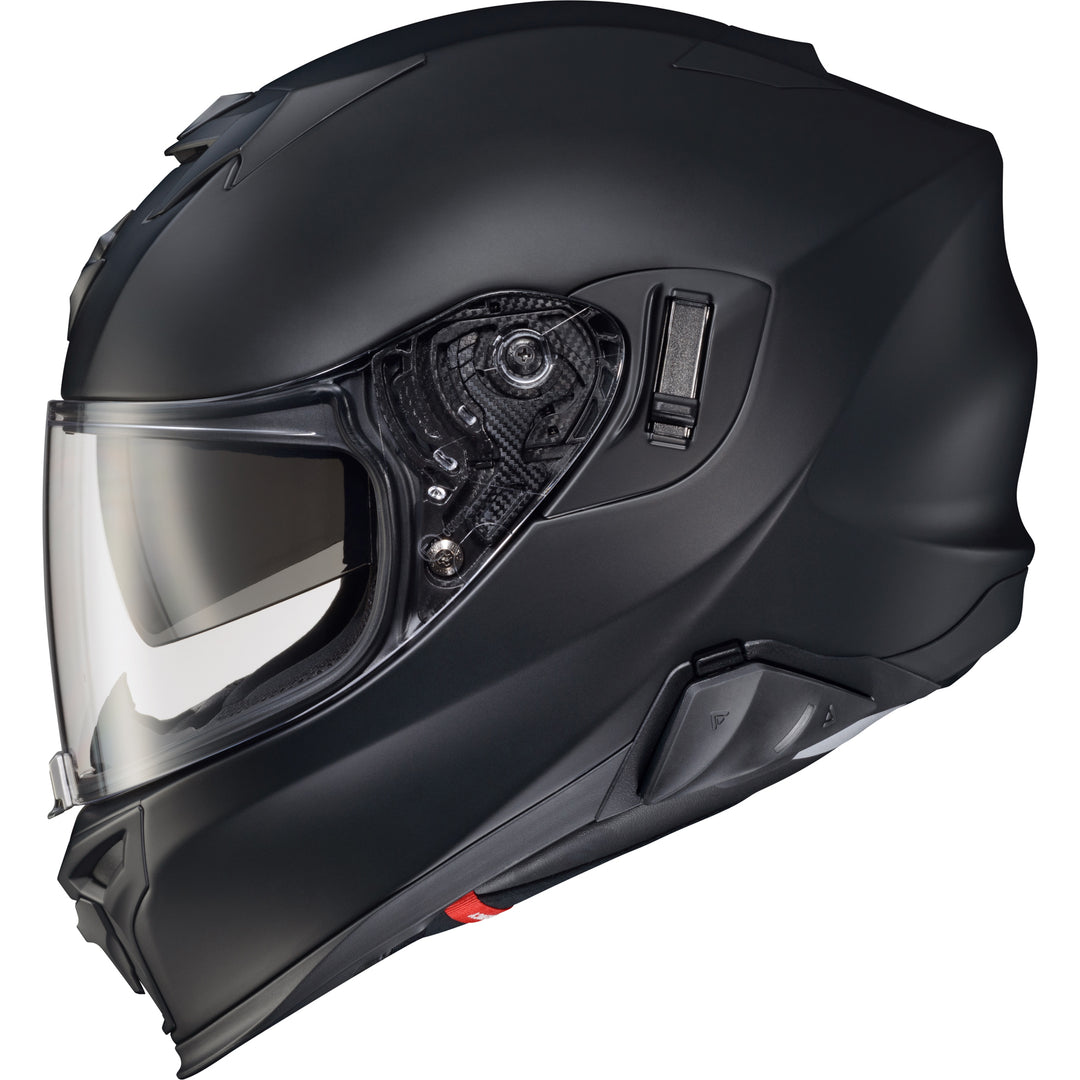 SCORPION EXO EXO-T520 Helmet EXO-COM Matte Black - Left Side View