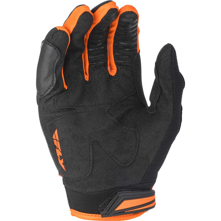 Fly Racing Patrol XC Gloves Orange/Black - Palm View