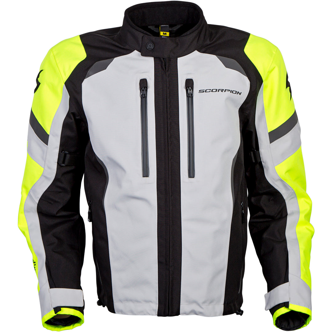 SCORPION EXO Optima Jacket Hi-Vis Yellow - Front View