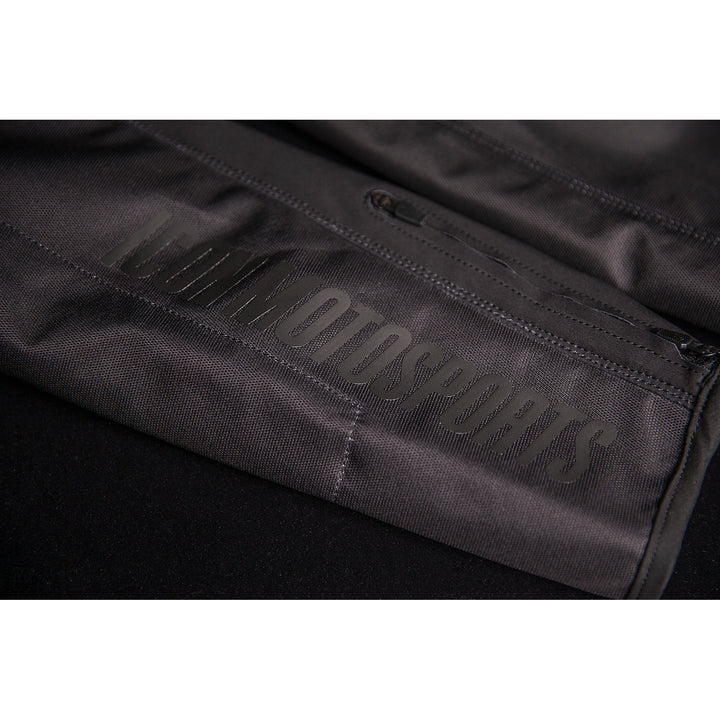 ICON Airform Jacket Black - Close-Up of Wrist Graphic