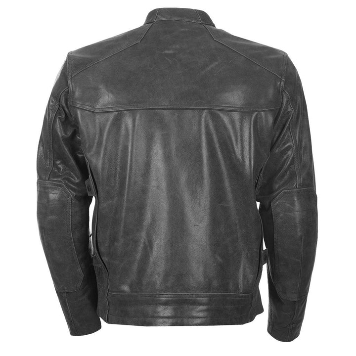 Highway 21 Gunner Jacket Vintage Gunmetal - Rear View