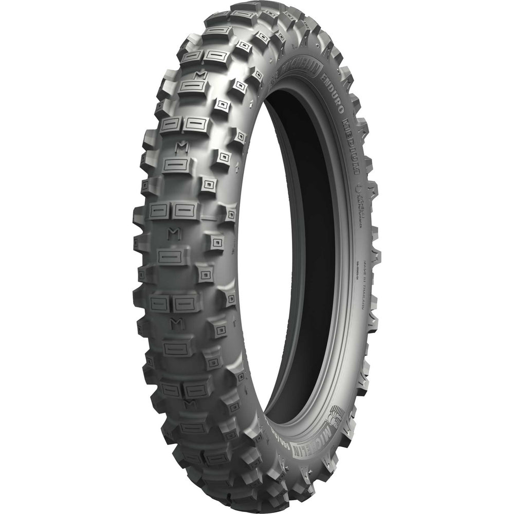 Michelin Enduro Medium Tire Rear - Angled Side View