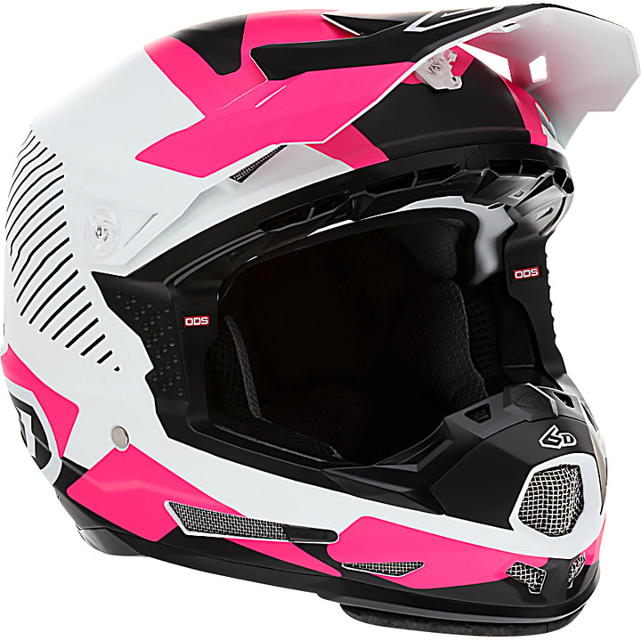 6D Helmets ATR-2Y Fusion Youth Helmet Pink - Front Right Side View