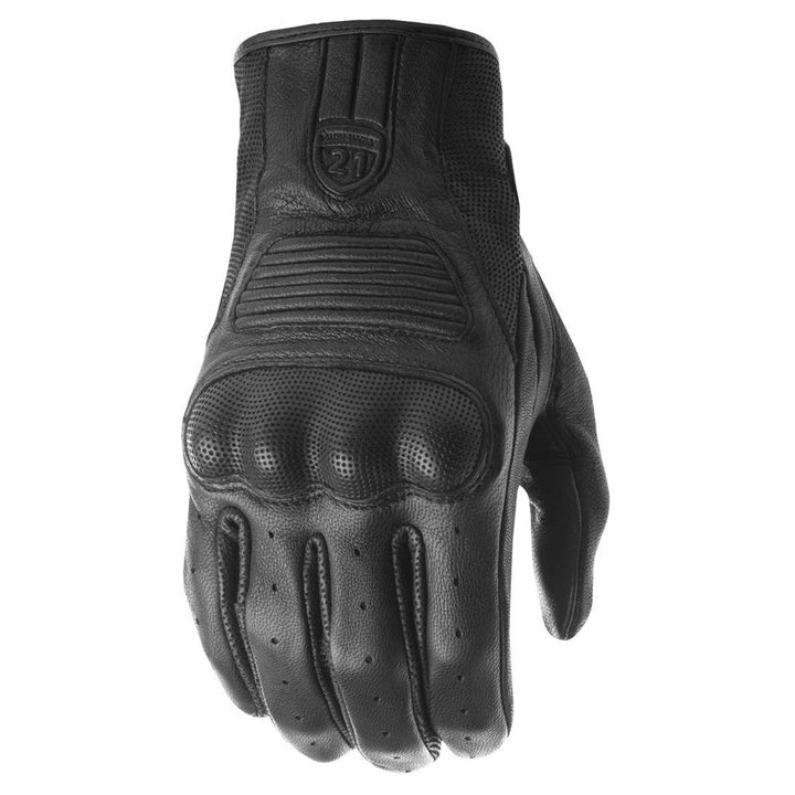 Highway 21 Haymaker Glove Black - Back of Hand View