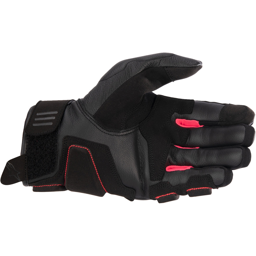 Alpinestars Stella Phenom Leather Air Gloves Black/Diva Pink - Palm View