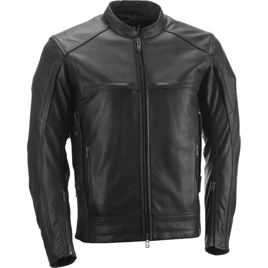 Highway 21 Gunner Jacket Black - Front View